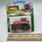 Brio 33523 Red Tractor Wooden Railway Train Accessory Vintage In Package