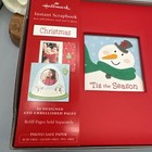 Hallmark Christmas Instant Scrapbook New W  20 Embellished 6x6  Pages   Stickers