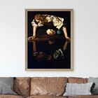 Narcissus - The Narcissist By Caravaggio Wall Art Poster Print