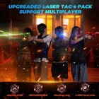 Vatos Laser Tag Battle Game Gun Set Electric Infrared Toy Guns Kids Infrared Las