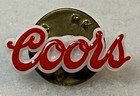 Vintage Coors Logo Plastic Pinback Button Pin