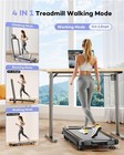 3 5hp 4in1 Foldable Treadmill W 15  Incline Led Electric Running Joggin For Home