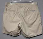 Columbia Mens Khaki Shorts Size 36x8 Outdoor Hiking Camping Actual Waist 38 Inch