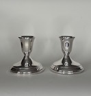 Lot Of 2 Vintage Towle Sterling Silver  701 Candlestick Holders