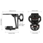 2026 Foldable Motorcycle Cup Holder Adjustable Water Bottle Mount