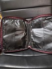Cross Faux Leather Xl  Brown  Burgundy Zipping Bible Cover
