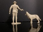 Vtg Marx Fort Apache Rip Masters   Rin Tin Tin 1950   s