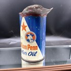 Rare Folk Art Pitcher Vintage Wm Penn William Penn Motor Oil Can Make Do Can