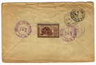 Nyc -canada Registered Letter Cover W  Pan American Exposition Bc53 Cinderella