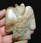 3 1   Old Chinese Natural Hetian Jade Carving Bird Birds Animal Amulet Pendant