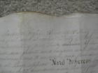 Original 1834 Montgomery Co Pennsylvania Land Deed Indenture Document