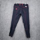 Piper By Smartpak Breeches Pants Womens 30 Blue Horse Riding Equestrian Stretch
