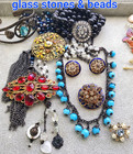 Vintage Art Deco   Victorian Revival Large Wearable Jewelry Lot Costume Estate