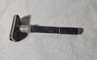 Vintage Gillette Black Adjustable Razor Black Beauty