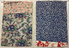 Feedsack Vintage Cotton Quilt Fabric Lot Of 48 Cut Pieces 12  X 8  Patchwork