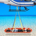 Rescue Basket Stretcher Basket Emergency Stretcher W  Lift Sling 270kg 595 25lbs