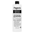 100  Pure Acetone Nail Polish Remover - Gel  Acrylic   Dip Remover  16 Fl Oz