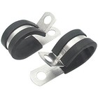 Allstar All18303-50  Set Of 50 Zinc Aluminum Aluminum Line Clamps 1 2in 50pk 