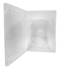 Standard Clear Single Dvd Cases 14mm  w Patented M-lock Hub Lot