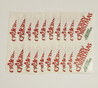 Mrs  Grossman s Stickers Lot Of 10 Strips  merry Christmas  Vintage Old Rare Htf