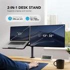 Laptop Monitor Mount Single Monitor Desk Mount Holds 1332 Inch Computer Screen L