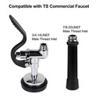 Pre-rinse Spray Valve Head For All Commercial Kitchen Sink Faucet  High Press   