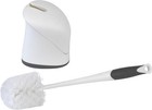 Clorox Hideaway Toilet Bowl Brush With Base Holder