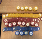 Letter H Poker Chip Set     Approximately 400 Chips     Free Shipping