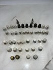 Vtg Thimbles Ceramic Metal  Cloisonn    Olympics  Birds  Advertising Lot Of 44