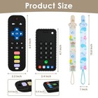 Baby Teething Toys  Remote Control Shape Teething Toys  Cell Phone Tee   