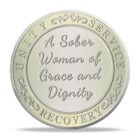 5 Year Sobriety Coin Alcoholics Anonymous Chips Medallion Five Years Sober Token