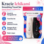 Kracie Ichikami Smoothing Shampoo Conditioner Travel Set 40ml 40g Japan