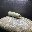 Ancient Pre Columbian Jade Tube Pendant Combine Shipping  598