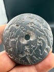 Very Old Ancient Engraved King Hunting Seal Big Stone Amulet