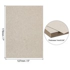 0 04 x7 x5  Book Board  20 Pack Chipboard Sheets Book Binding Board  Gray