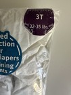 Gerber Waterproof Pants Diaper  Covers 4 Pack White Size 3t New