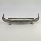 Vintage 1960s Norway Pewter  Osebergskipet Norge Viking Boat 8   