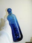 Antique Superb Cobalt Blue Split Size Maugham Rare Soda Water Old Bottle 1870 s