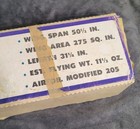 Vintage Bridi Tercel Grenade Launch Glider Balsa Kit Model Airplane Kit 50 5 