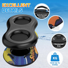 Inflatable Snow Tube Sled 48 Inch  Heavy Duty Winter Sledding   Snow Tubing Equi