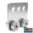 4 Pack Trolley Assembly 4 Wheel Stable Welded Roller Trolley For 1-5 8  Channel 