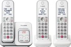 Panasonic Link2cell Cordless Phone Sys Kx-tgd833w Dect 6 0 1 6  Lcd 100gb White