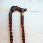 Men-women-old People Beautiful Hand Carved Design Wooden Walking Stick Cane