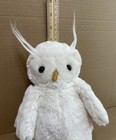 Jellycat Nwt Medium Bashful Owl Plush Stuffed Animal White Bird See Pics