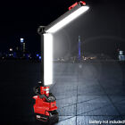 Cordless 30w 2400lm Led Flashlight Work Light For Milwaukee 18v Li-ion Batteries