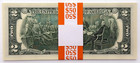 New Uncirculated Two Dollar Bills Series 2017a  2 Sequential Notes Lot Of 25