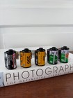 5 Rolls Expired 35mm Film Kodak Max Gold  Fuji Super Hg  Super G Plus  Target 3m