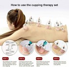 24 Pack set Medical Chinese Vacuum Cupping Body Massage Therapy Healthy Suction