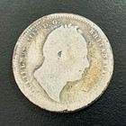 1835 Great Britain Sterling Silver Shilling Coin - King William Iv Pre-victoria