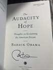 President Barack Obama Autographed  the Audacity Of Hope  2006 Memoir